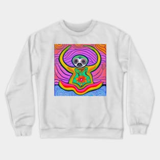 Ivan the Trippy Guru Sloth Crewneck Sweatshirt